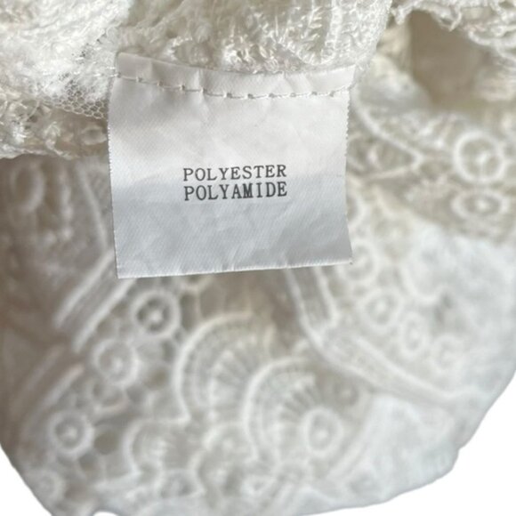 Abyss by Abby Lace Dress Size Small White - Picture 13 of 14